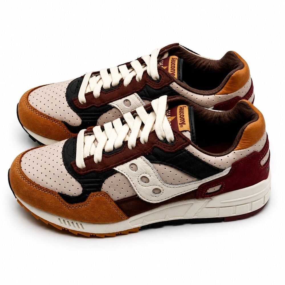 Saucony Originals Shadow 5000 S70945-1 Grey Multi Sneakers Men’s 7.5 Women’s 9 - Picture 4 of 7
